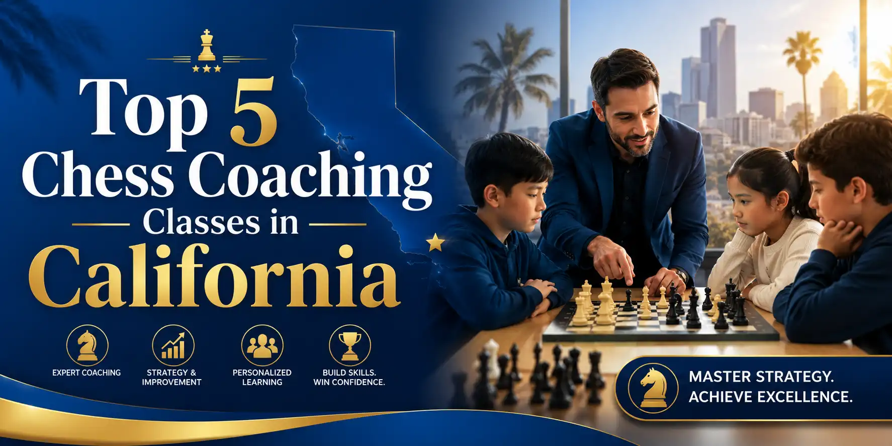 Top 5 Chess Coaching Classes in California